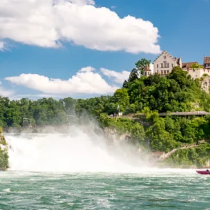 Bodensee-Radweg, Rheinfall