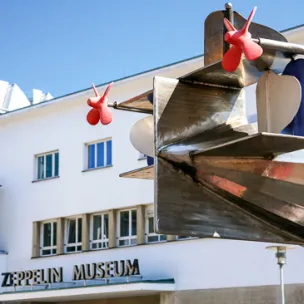 Bodensee-Radweg, Zeppelin Museum