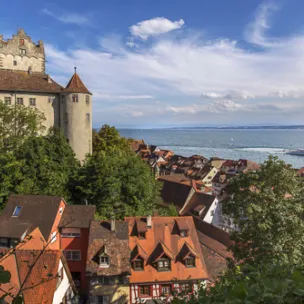 Bodensee-Radweg, Burg Meersburg