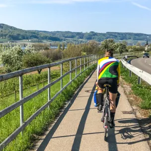 Mit dem Rennrad um den Bodensee