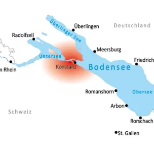 Übernachten am Bodensee-Radweg in der Region Konstanz